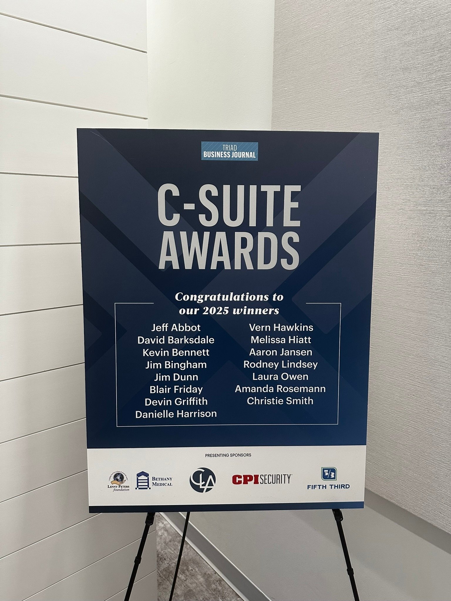 C-Suite Award Recipients