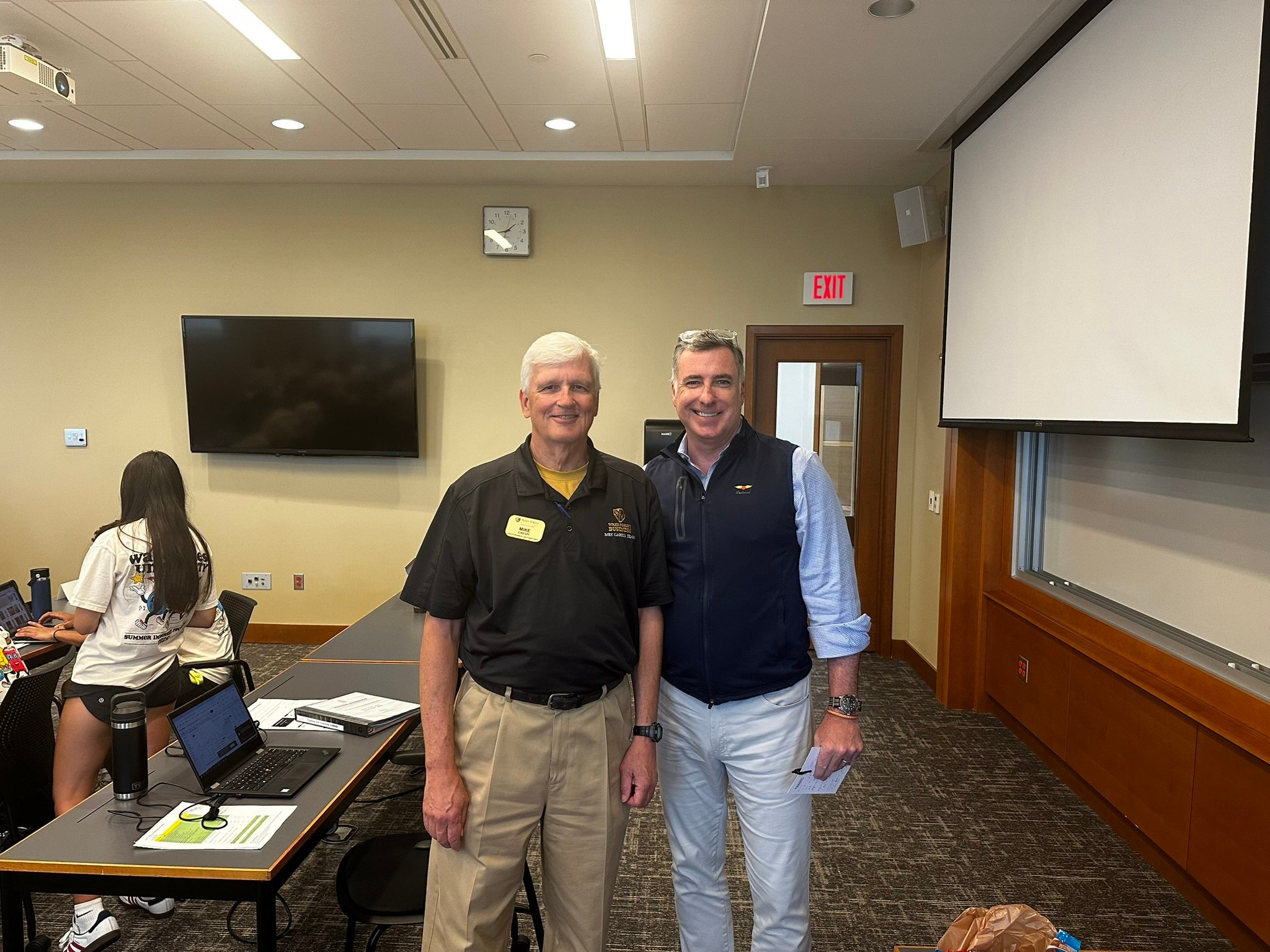 Jim Dunn and Mike Crespe
